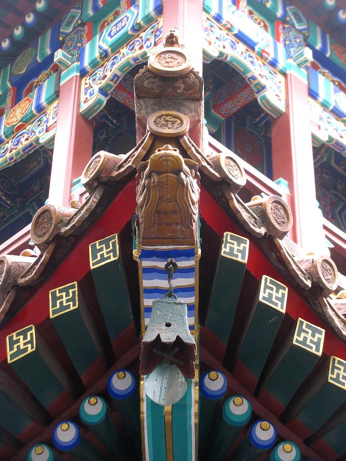 Chinese Architecture Detail Photograph by Alfred Ng