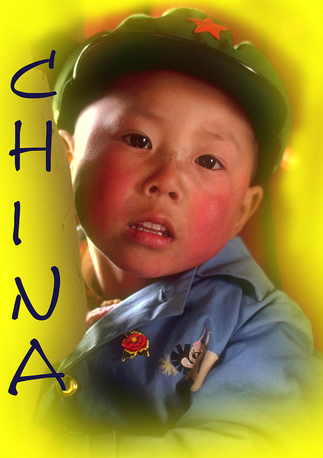 Chinese Boy Photograph by Larry Mulvehill