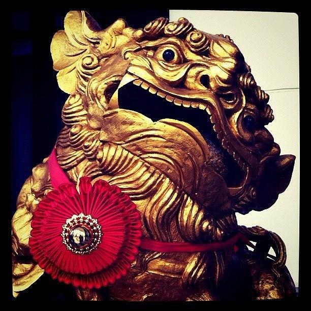 Dragon Photograph - Chinese #dragon In A Temple In by Richard Randall