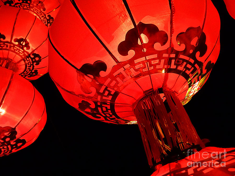 Chinese Lanterns 4 Photograph by Xueling Zou