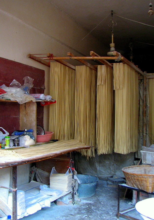 Chinese Noodles Photograph by Carla Parris