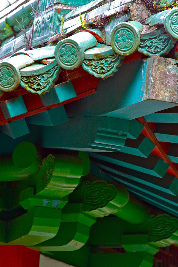 Chinese Pagoda Roof Detail Photograph by Karon Melillo DeVega
