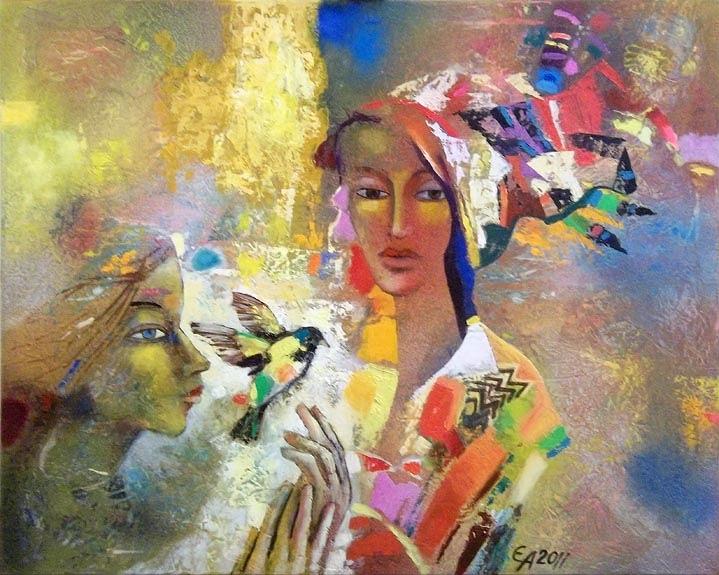 Chirp Painting by Evgeni Andreev - Fine Art America