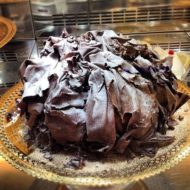 Cake Photograph - Chocolate Cake-Sorrento by Susan Smela