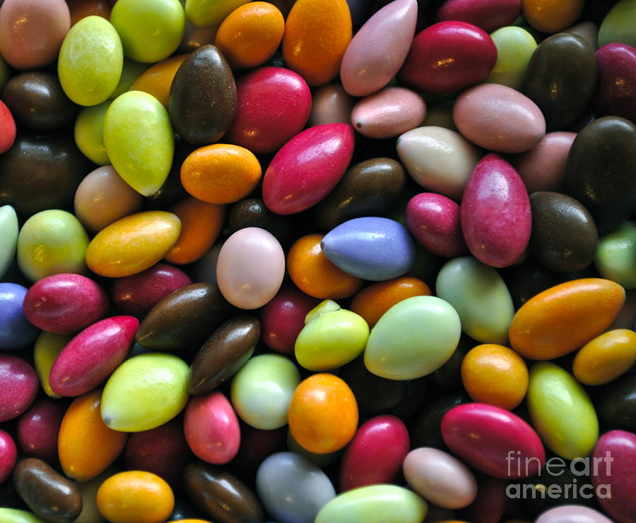 Chocolate Covered Sunflower Seeds Photograph by Gwyn Newcombe