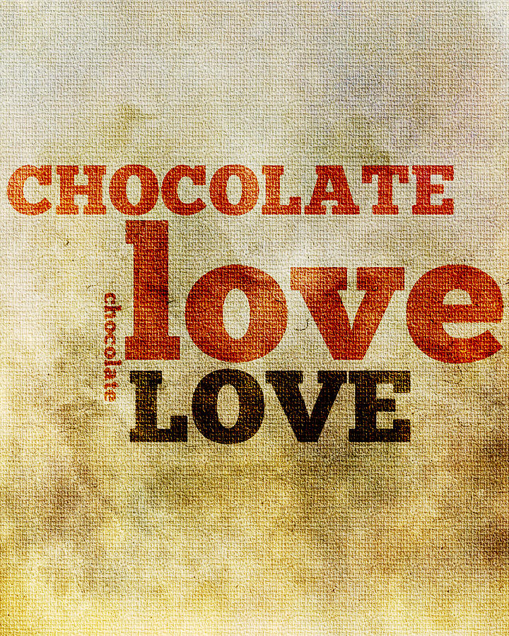 Chocolate Love Digital Art by Bonnie Bruno