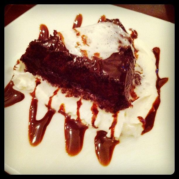 Cake Photograph - #chocolate #mud #cake. Yum! #igbru by Aliya Zin