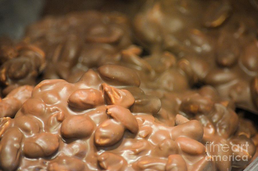 Chocolate Peanut Clusters Photograph by Maria Urso