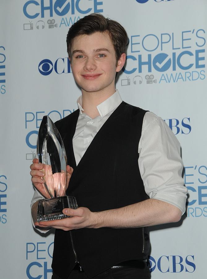 Chris Colfer In The Press Room Photograph by Everett