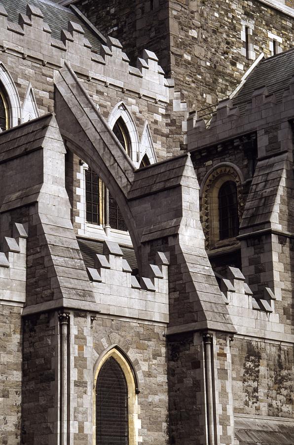 Architecture Photograph - Christ Church Cathedral, Dublin City by Richard Cummins