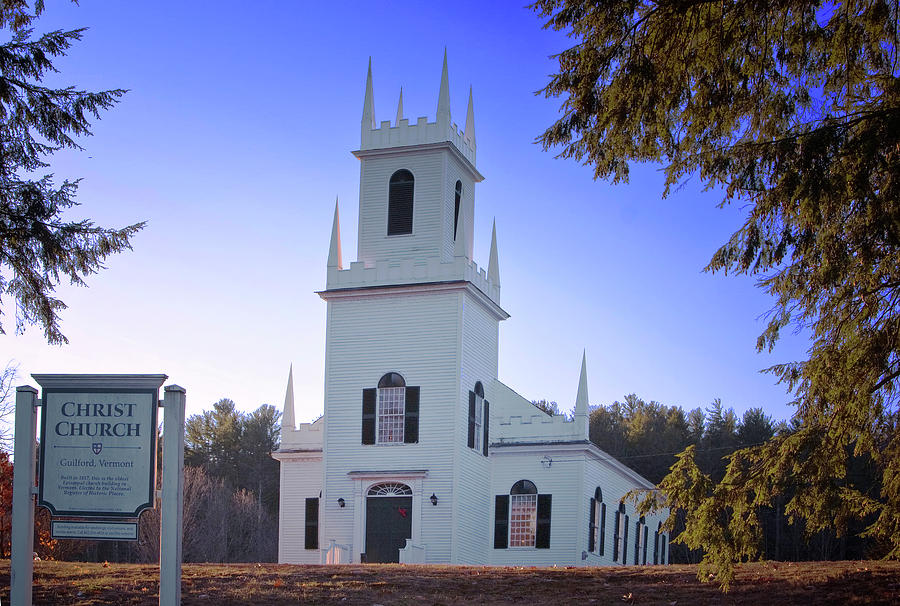 Christ Church Guilford VT Photograph by Tom Singleton | Fine Art America