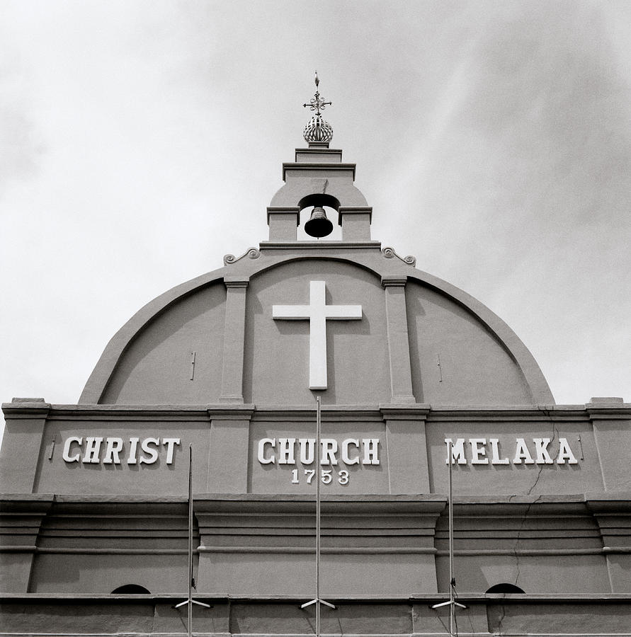 Christ Church in Melaka in Malaysia Photograph by Shaun Higson