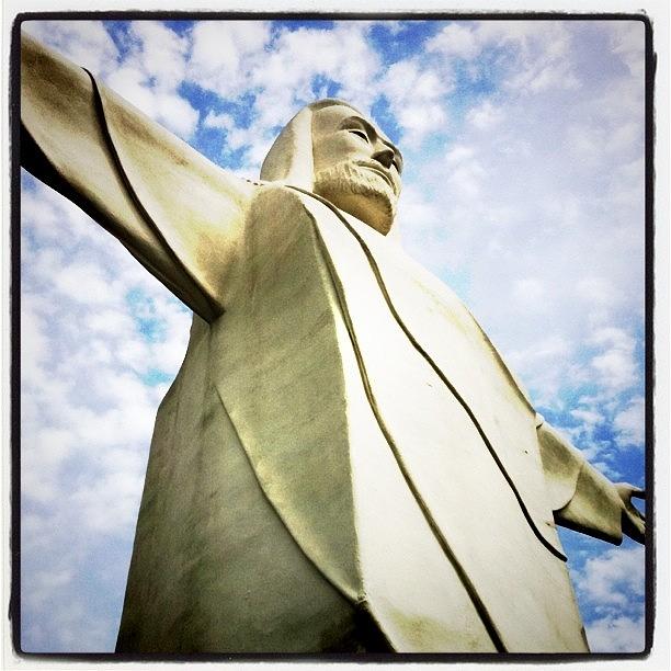Christ Of The Ozarks Photograph by Amber Johnson