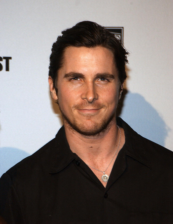 Christian Bale At The Premiere Of The Photograph by Everett