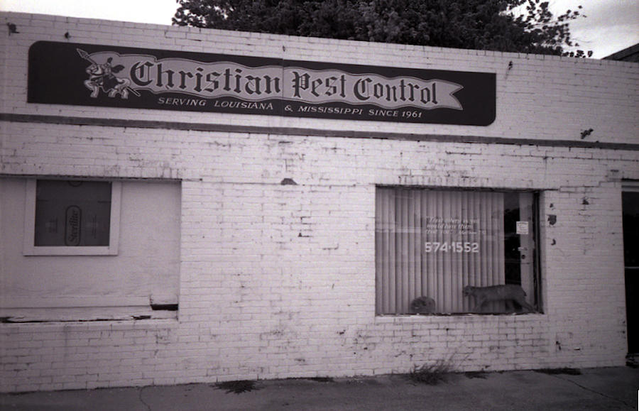 Christian Pest Control Photograph by Doug Duffey