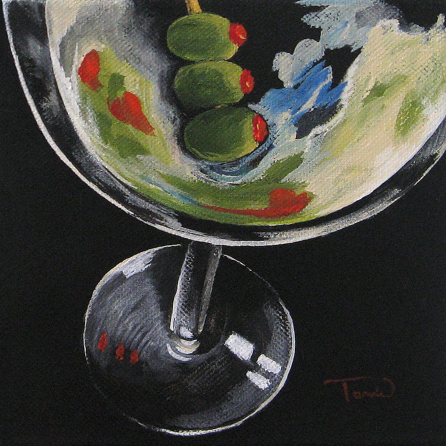 Christians Martini Painting by Torrie Smiley