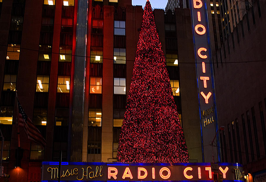 Christmas at Radio City Photograph by Diane Lent