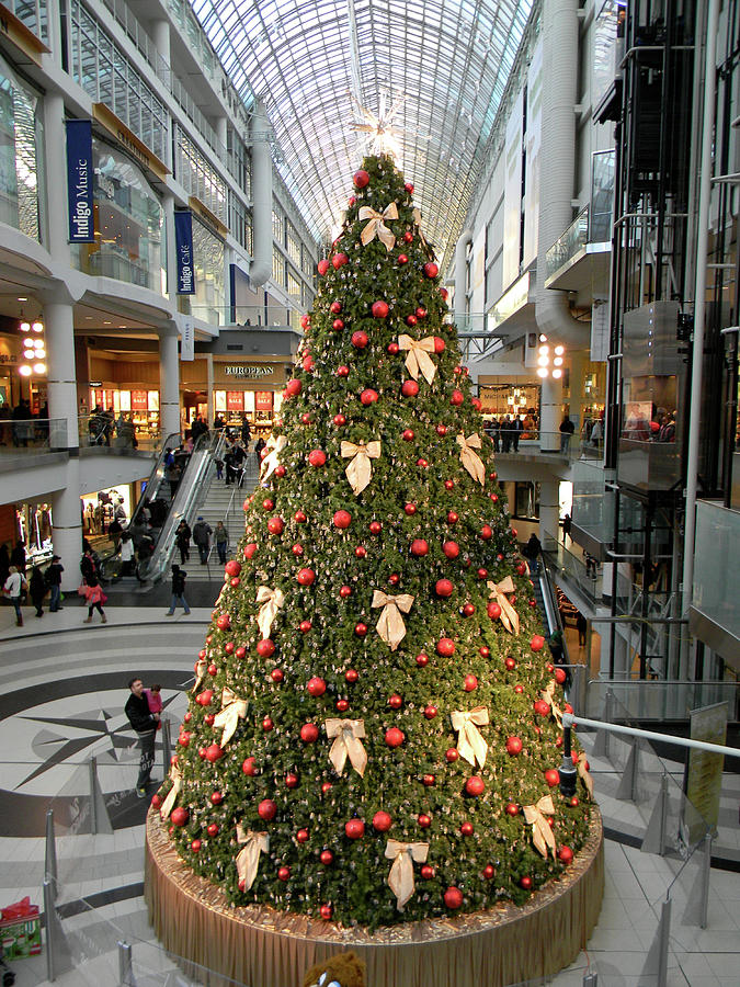 Christmas at the Eatons Centre Photograph by Marwan George Khoury