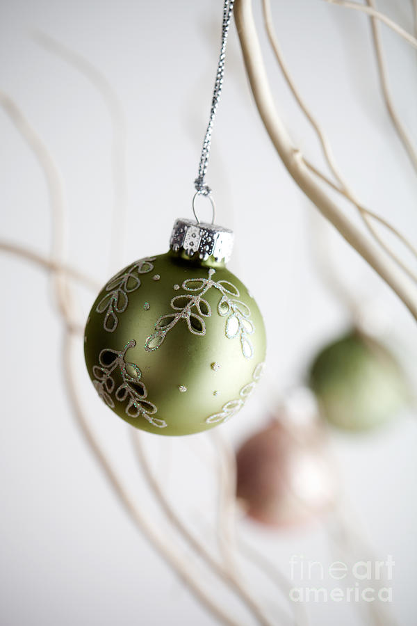 Christmas baubles Photograph by Kati Finell