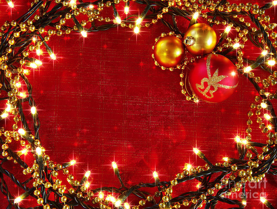 Christmas Photograph - Christmas Frame by Carlos Caetano