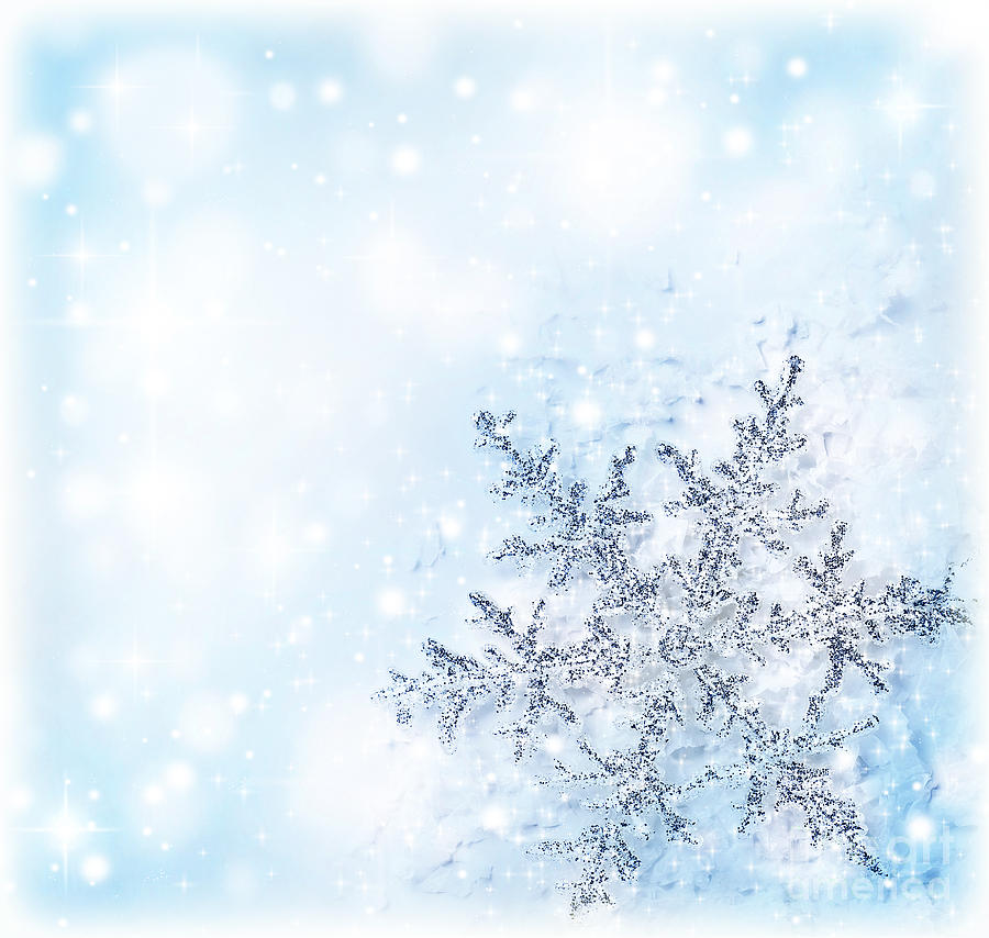 Christmas holiday background Photograph by Anna Om