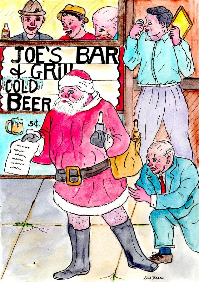 Christmas In July Painting by Philip And Robbie Bracco
