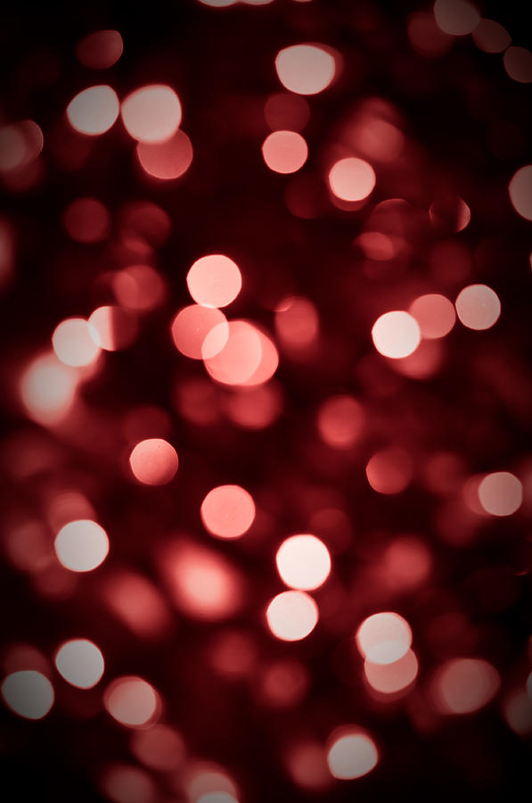 Abstract Photograph - Christmas Lights by Brandon Bourdages