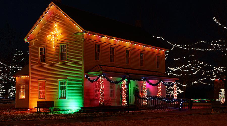 Christmas Lights Photograph by Scott Hovind