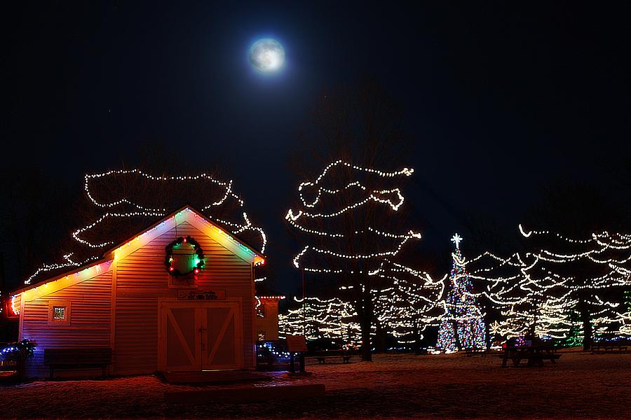 Christmas Moon Photograph by Scott Hovind
