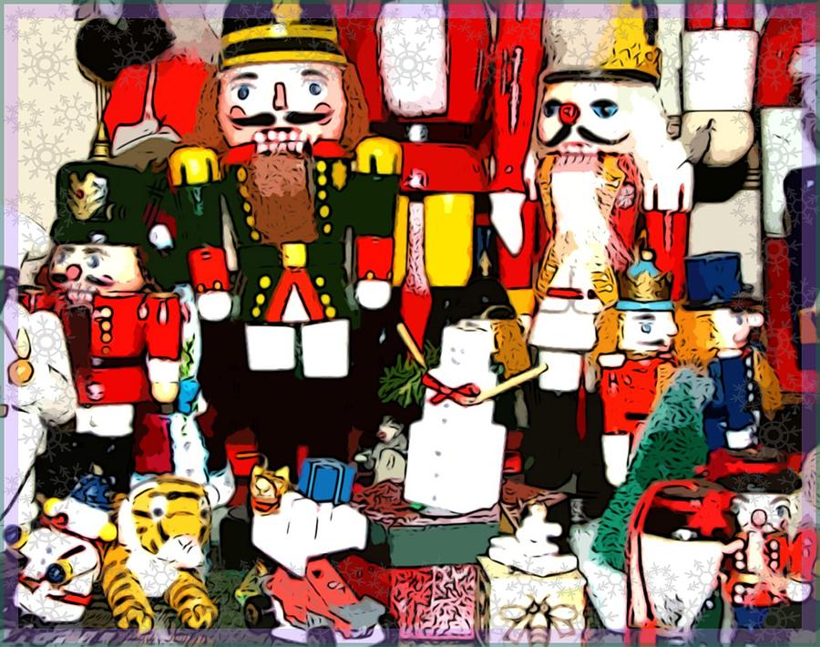 Christmas Nutcrackers Photograph by Mindy Newman