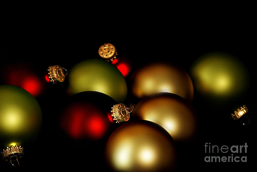 Christmas Ornaments Photograph by HD Connelly