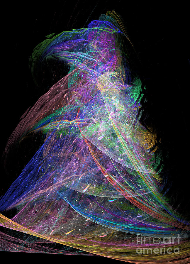 Christmas Tree 49b 29e Digital Art by Russell Kightley