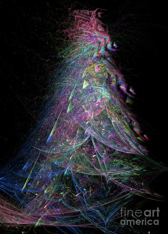 Christmas Tree 67 Digital Art by Russell Kightley