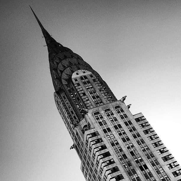 Architecture Photograph - #chrysler Building In #newyork by Mimi L