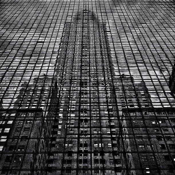 New York City Photograph - Chrysler Building Reflection On Grand by Nikos Vosniadis