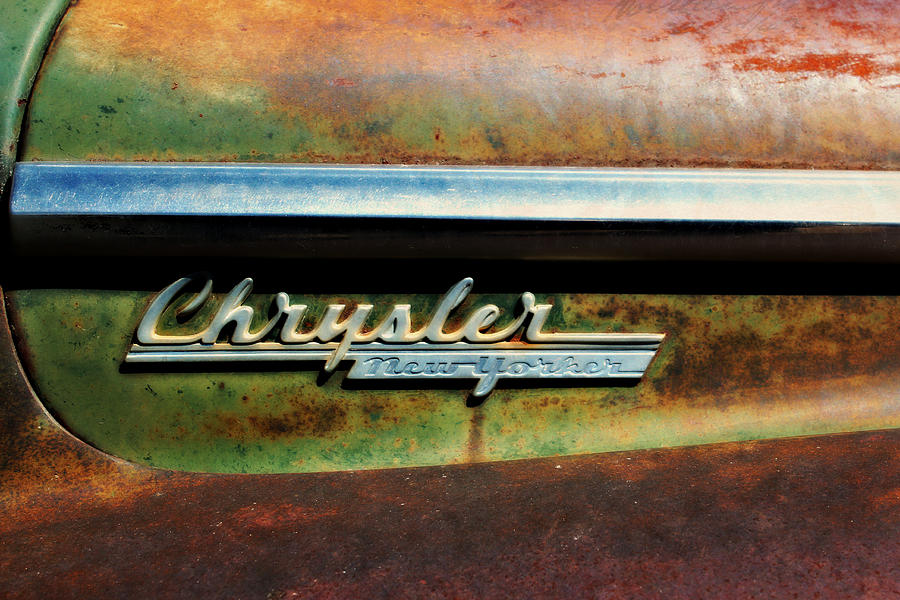 Chrysler New Yorker Emblem Photograph by Jo Sheehan