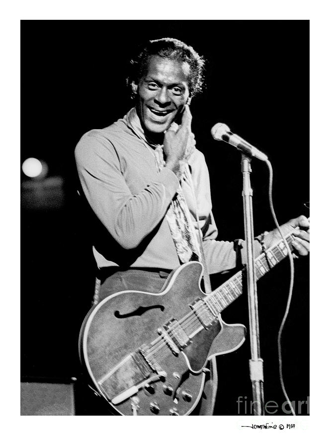 Chuck Berry 1 Photograph by Jonathan Fine