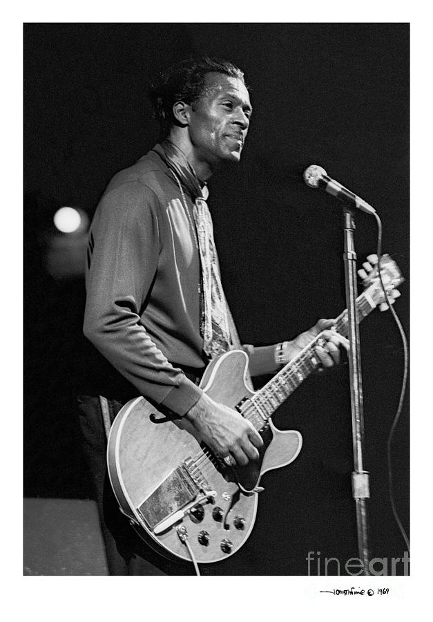 Chuck Berry 3 Photograph by Jonathan Fine