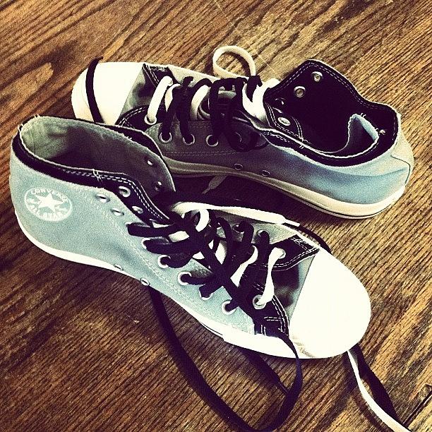 Style Photograph - #chucks #hightops #converse #sneakers by Jenna Luehrsen