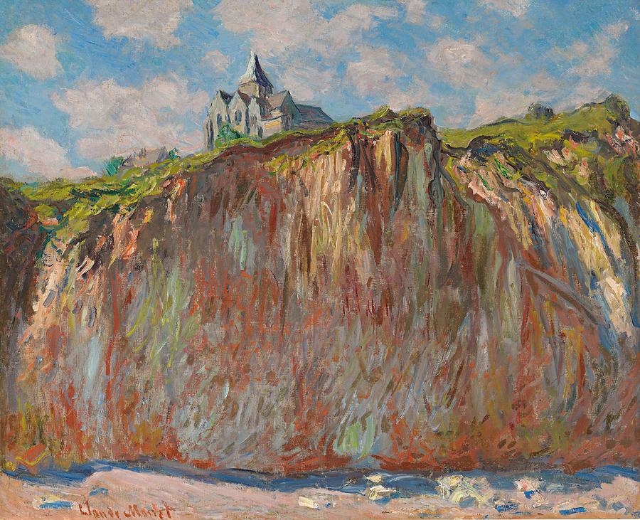 Claude Monet Painting - Church at Varengeville Morning Effect by Claude Monet