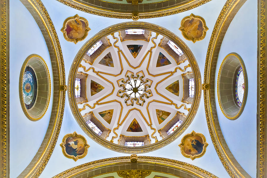Church cupola Photograph by John Bartosik