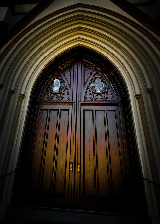 Church Doors Photograph by Jessica Brooks