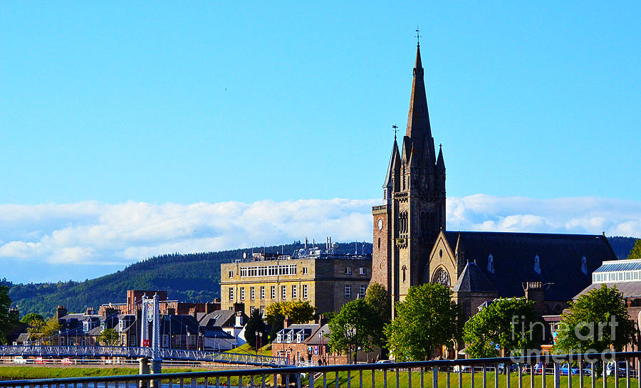 Church in Inverness Photograph by Pravine Chester