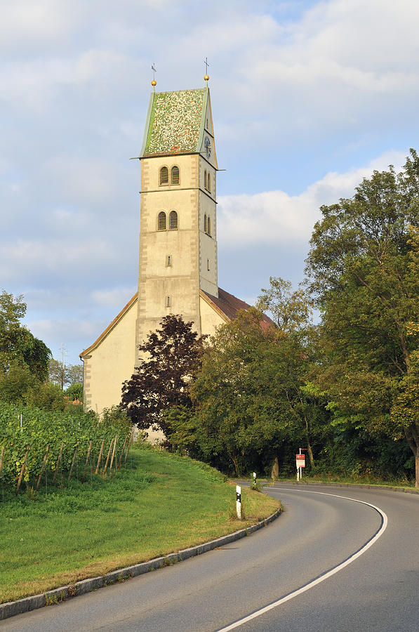 Church in Meersburg Germany Photograph by Matthias Hauser