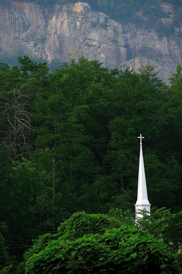 Church in the Mountains Photograph by Jeff Heimlich