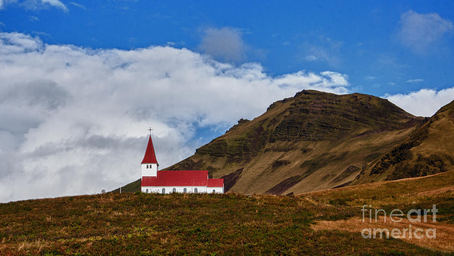 Church in Vik Photograph by Levin Rodriguez