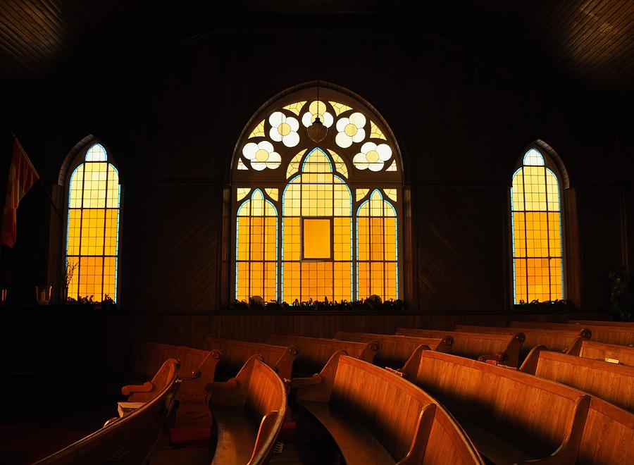Church-light Photograph by Valerie Kirkwood