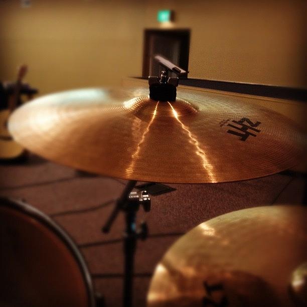 Music Photograph - #church #music #drums # Cymbals by Mychal Clements