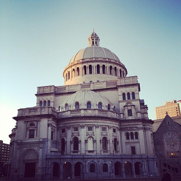 Boston Photograph - Church of Christ Scientist by Molly Kerrigan