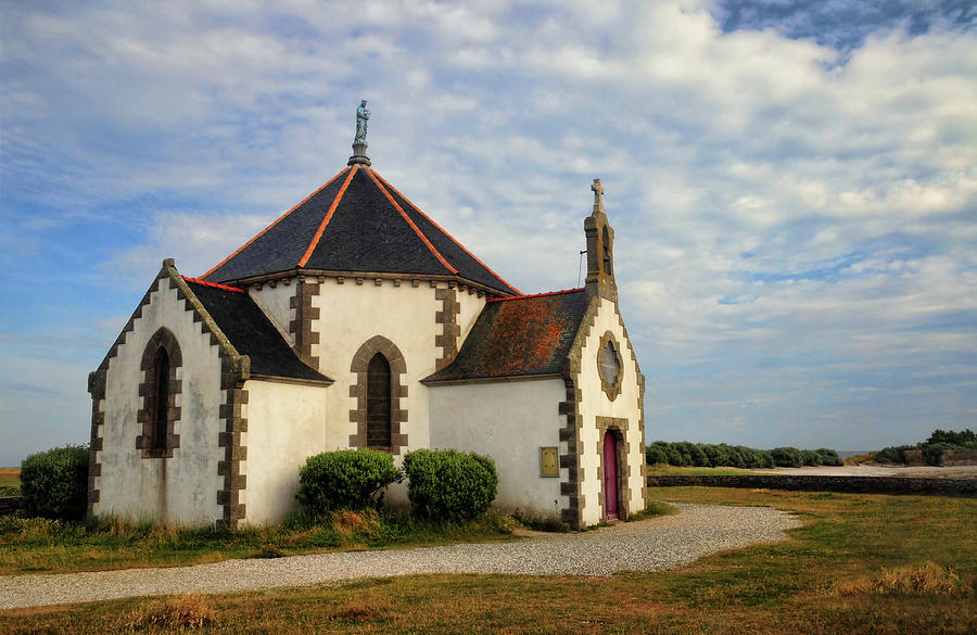 Church Off The Brittany Coast Photograph by Dave Mills